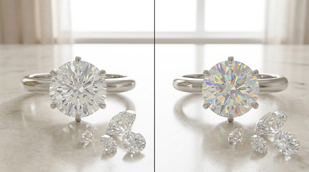 Moissanite vs. Diamond: What’s the Difference and Which Is Better?