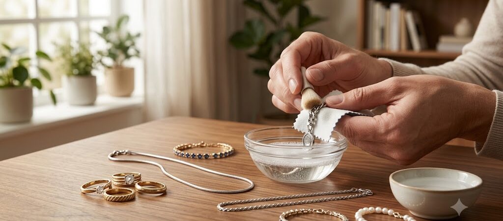How to Clean Jewelry at Home: Safe and Easy DIY Methods