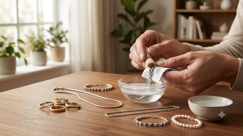 How to Clean Jewelry at Home: Safe and Easy DIY Methods