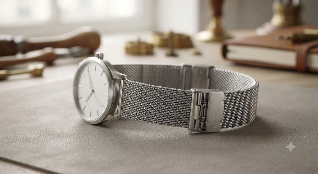 How to Adjust a Mesh Watch Strap: A Complete Guide to Sliding Clasp and Milanese Mesh Bands